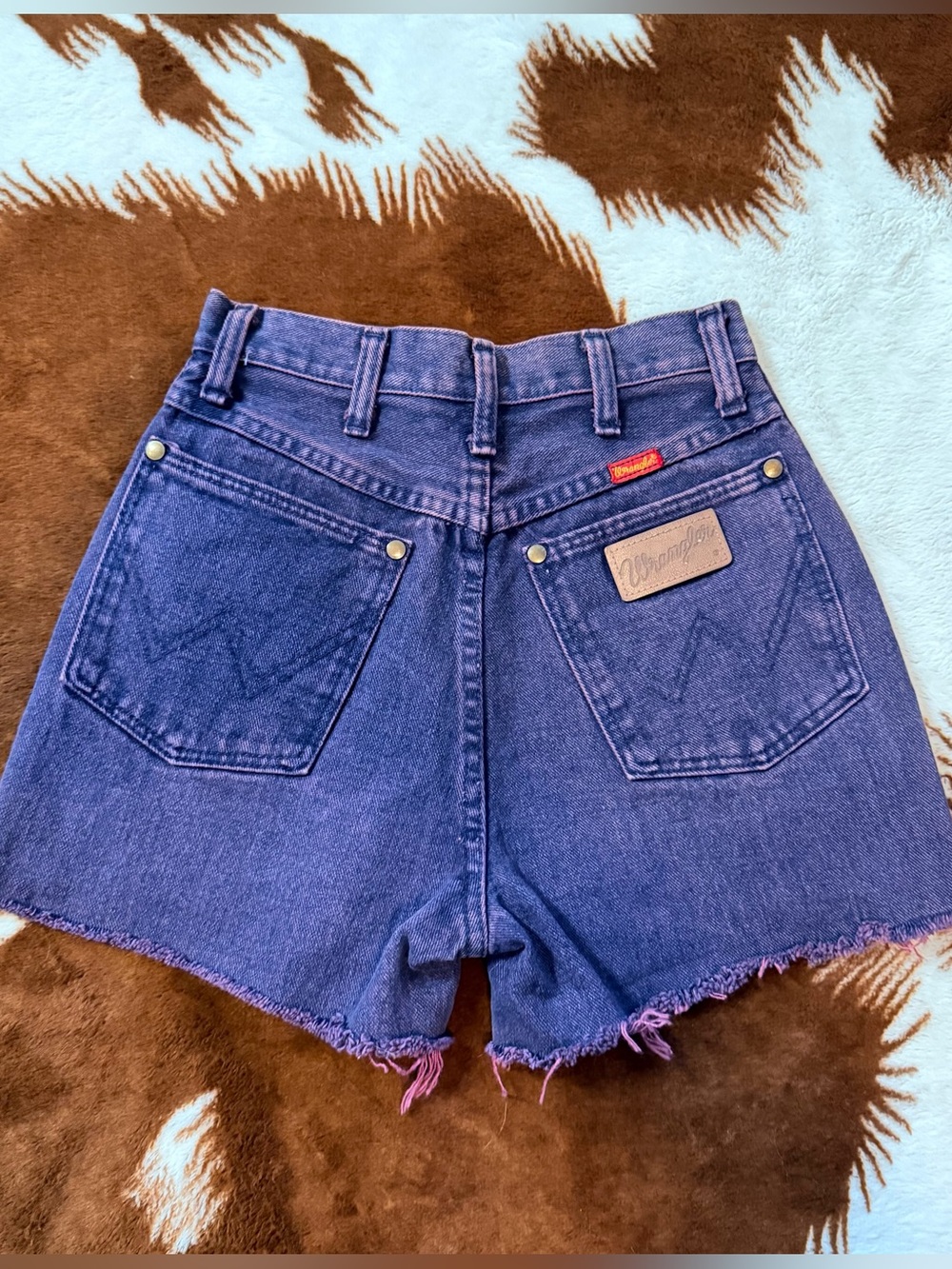 Vintage Wrangler Purple Cutt Offs Shorts